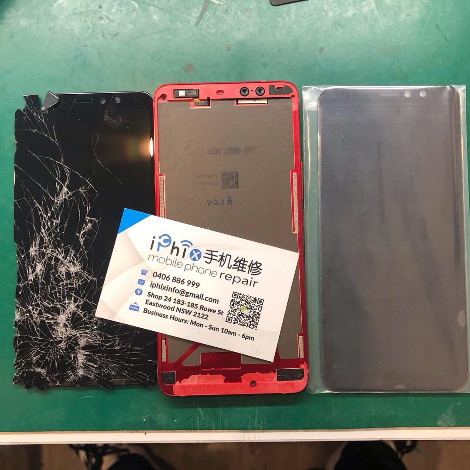 OnePlus screen replacement at iPhix Repair Centre — Eastwood & Macquarie Centre, Sydney